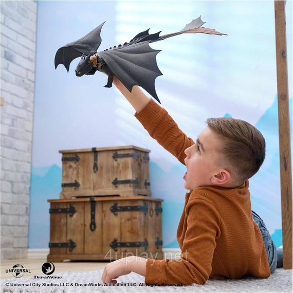 Игровой набор Dreamworks Dragons Как приручить дракона Беззубик, дышащий огнем Оригинал | Зображення 7