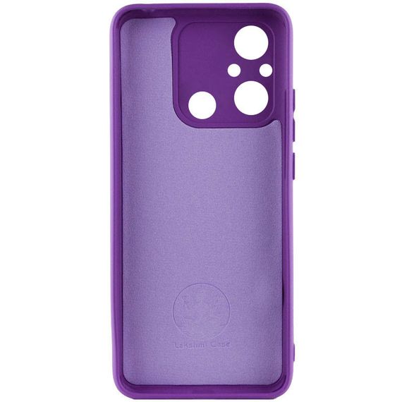Чехол Silicone Cover Lakshmi Full Camera (AAA) для Xiaomi Redmi 12C Full camera, Фиолетовый / Amethyst | Зображення 1