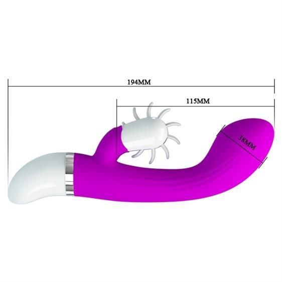 Вібратор - Pretty Love Sheila Rolling Vibrator Purple Sex Aura | Зображення 4