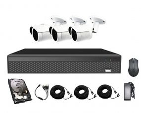 Комплект видеонаблюдения CoVi Security ADH-3W KIT  HDD500
