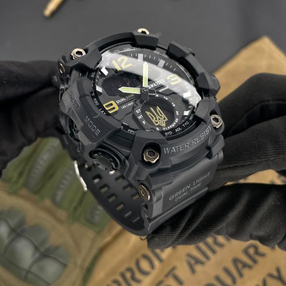 Чоловічий годинник Awarder 004 Тризуб золото Black | Зображення 7