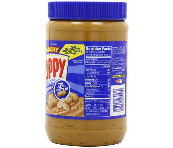 Арахісова паста Skippy Super Chunk 1,36 кг США хрустка зі шматочками арахісу Скіппі Чанк | Зображення 1