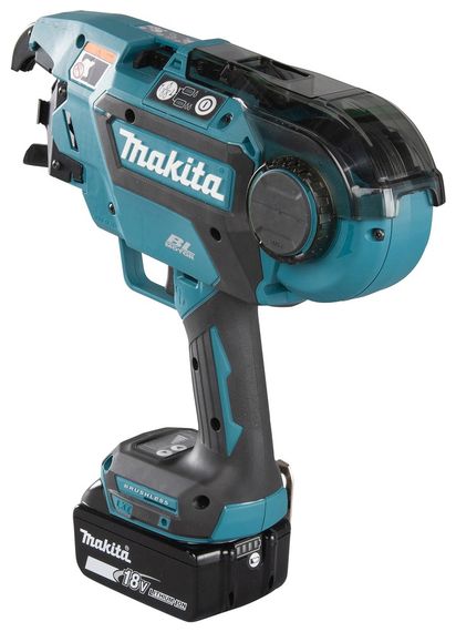 Пістолет для в'язання арматури акумуляторний Makita DTR180ZK (0.8 мм, 6 режимів, BL, LXT, 2.0 кг, без акумуляторів та зарядного пристрою) | Зображення 4