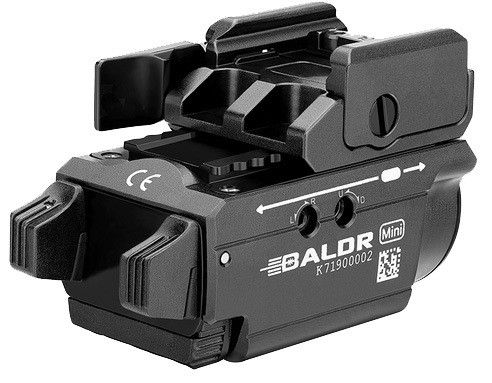 Підствольний ліхтар на зброю Ліхтар з ЛЦУ Olight Baldr Mini Black Зелений ЛЦУ Ліхтар з ЛЦУ | Зображення 3