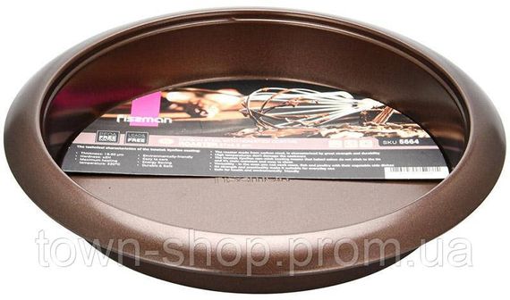 Форма для выпечки Fissman Chocolate Ø27х4.5см круглая с антипригарным покрытием | Зображення 4