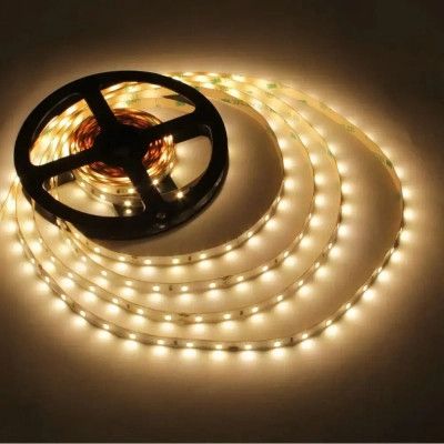Светодиодная лента LED-STIL 3000K 6 Вт/м 2835 60 діодів IP33 24 Вольта 550 lm (DFP2835-60A3-IP33-24V) - Топ