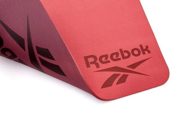 Двосторонній килимок для йоги Reebok Double Sided Yoga Mat червониий Уні 176 х 61 х 0,6 см RAYG-11042RD | Зображення 1