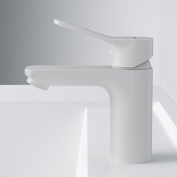 Смеситель для раковины AM.PM белый X-Joy (F85A02133) | Зображення 4