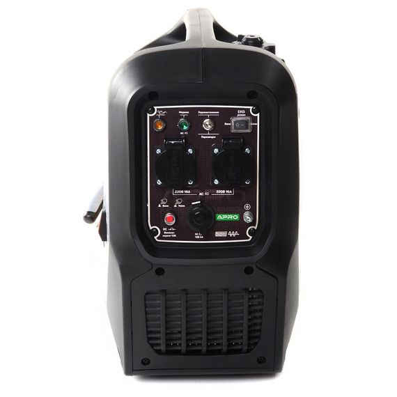 Генератор бензиновый 4-х тактный инверторный 1.8/2.0 кВт (ручной запуск) APRO | Зображення 3