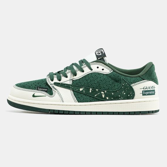 Кросівки New Air Jorgan 1 Low x Trav1is Sco1tt x Guc1ci x Supreme / New  топ весна / осінь 2365 42 26.5 | Зображення 7
