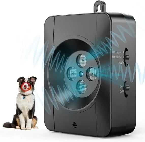 Антилай ультразвуковий із 3 регульованими рівнями, Пристрій проти гавкання собак Anti Barking Device Enhance
