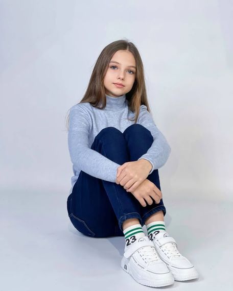 Водолазка для дівчинки (підліткова) Носи своє 164 Блакитний (p-12371-137768) | Зображення 5