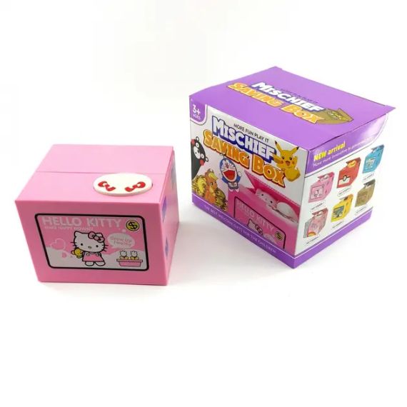 Інтерактивна скарбничка Hello Kitty Piggy Banк рожевий | Зображення 3