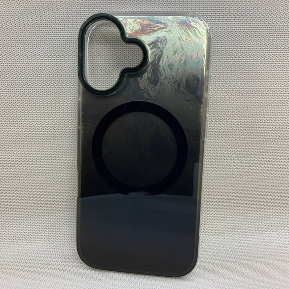 Чохол для Iphone 17 TPU MagSafe з кольоровим градієнтом Чорний