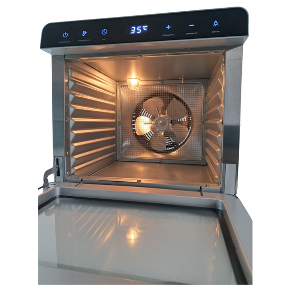 Дегідратор професійний Tekhniko DH-08A-SS нержавіюча сталь (8 лотків) | Зображення 7