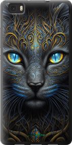 Чохол на Huawei Ascend P8 Lite Кішка "5548u-126-2448"