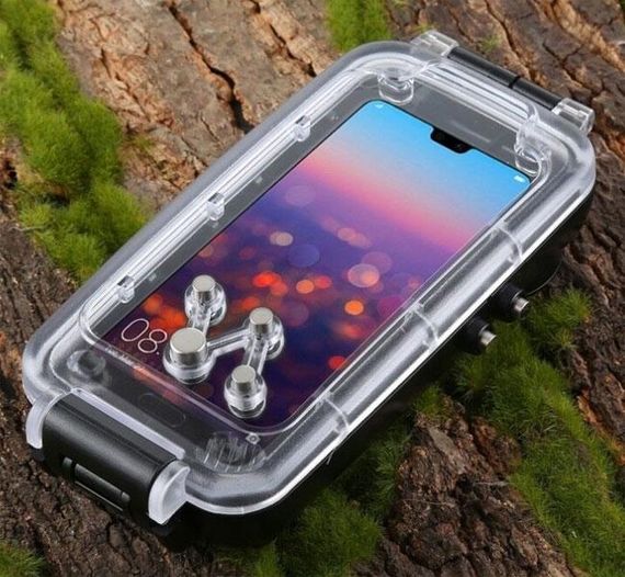 Подводный бокс Haweel HWL-2520B для Huawei P20 - Black | Зображення 2