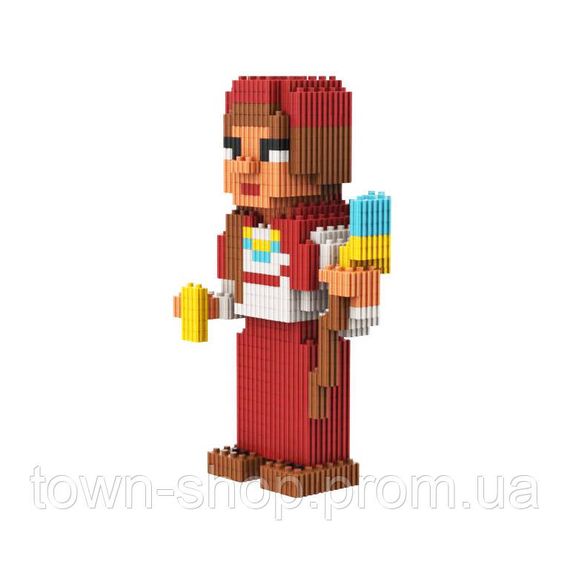 Конструктор PIXEL HEROES "Защитница" Vita Toys VTK 0048 410 деталей | Зображення 1