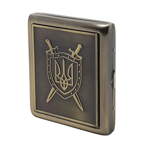 Металлический Футляр без зажигалки  «Герб На Щите»