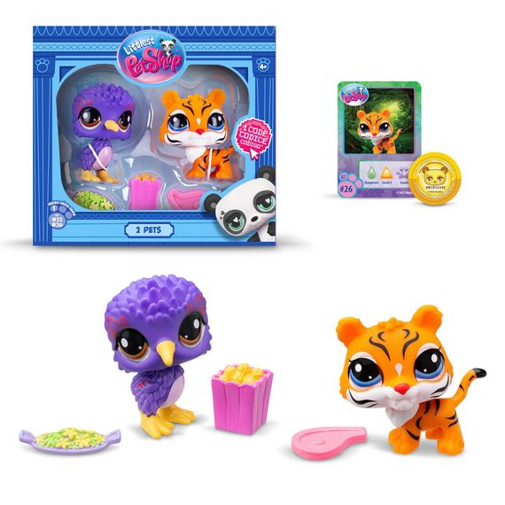 Игровой набор "Вкусовые предпочтения" Littlest Pet Shop 00528 аксессуары и 2 фигурки | Зображення 2