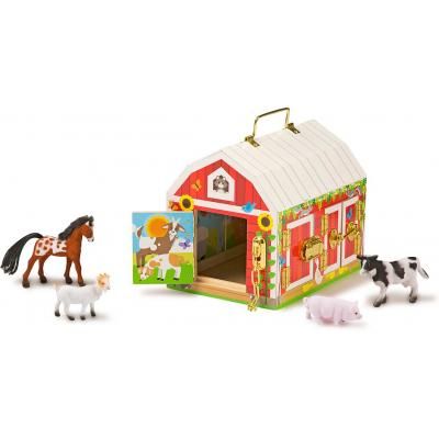 Розвиваюча іграшка Melissa&amp;Doug Будиночок-сарай з тваринами (MD2564) | Зображення 2