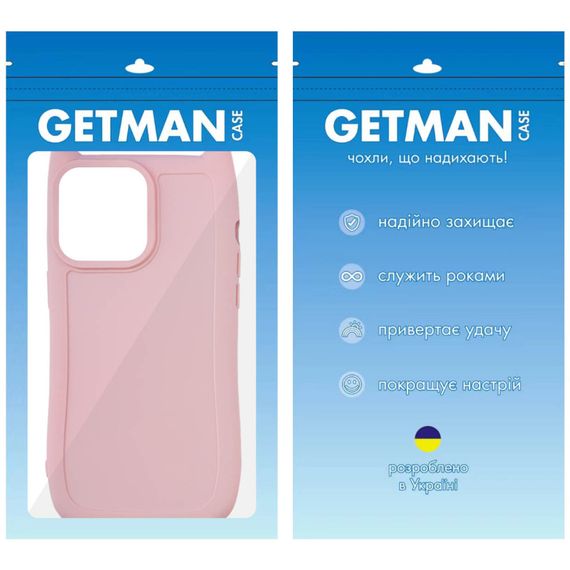 Чохол TPU GETMAN Cat with straps для Apple iPhone 14 Pro (6.1") Pink | Зображення 5