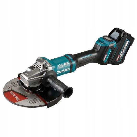Шліфмашина кутова акумуляторна Makita GA038GZ (230 мм, 6600 об/хв, BL, AFT, AWS, XGT, без акумуляторів та зарядного пристрою) | Зображення 1