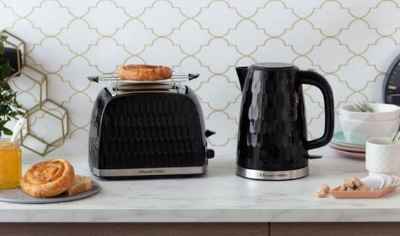 Тостер Russell Hobbs 26061-56 Honeycomb Black | Зображення 5
