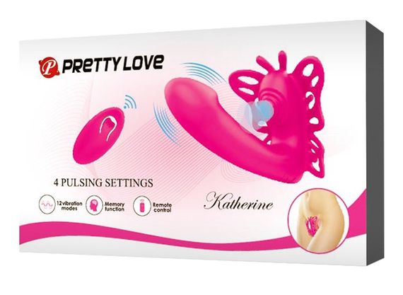 Мультифункціональний вібростимулятор на пульті управління Pretty Love Katherine Magenta, BI-014849W-1 sexstyle | Зображення 8