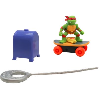 Ігровий набір Funrise TMNT Черепашки-ніндзя класичні Скейтбордист з лаунчером Рафаель (71043) | Зображення 6