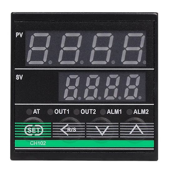 Контролер температури типу REX із підключенням SSR/реле Maxwell CH702 72 x 72mm