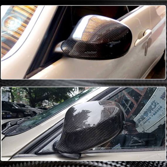 Кришки дзеркала (для E90/E91 2008-2011, Карбон) для BMW 3 серія E-90/91/92/93 рр | Зображення 3
