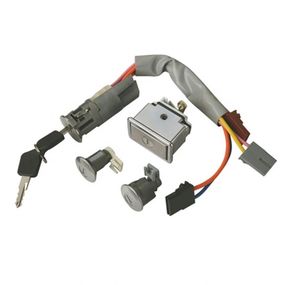 Peugeot 405 седан (92-97) комплект личинок замків 4 шт 012705Q (запалювання+дверні+багажник+ключі), Пежо