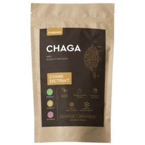 Грибной комплекс Fungipapa Чага (Inonotus obliquus) - cухой экстракт 60 г /30 порций/