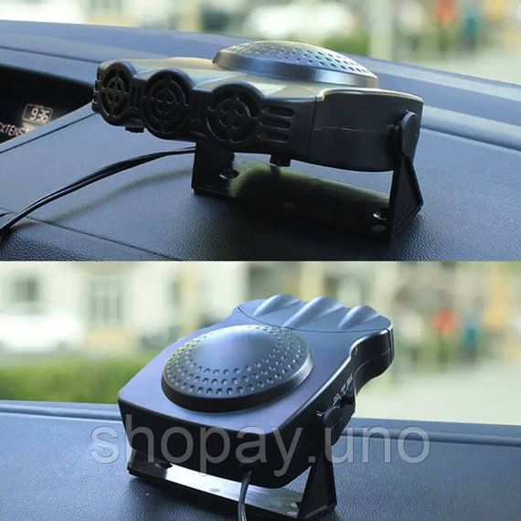 Тепловентилятор автомобильный Car Fan CF-612, дуйка для авто, Универсальный обогреватель в машину | Зображення 9