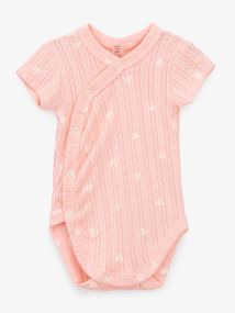 Боді для малюків Pink hearts 904375 62 см Рожевий shop (4821184412054)