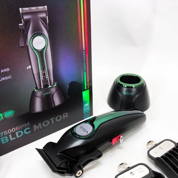 Аккумуляторная машинка-триммер для стрижки волос VGR, Триммер для сложной стрижки волос MX-15 | Зображення 8