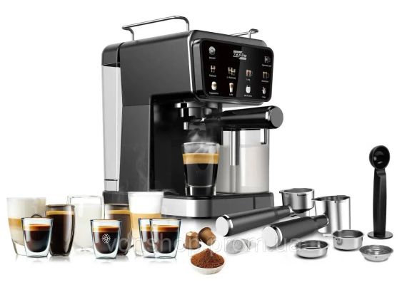 Кофемашина Zepline ZP-6803/3000 Вт, 20 Bar, 8 напитков, ESPRESSO COOL