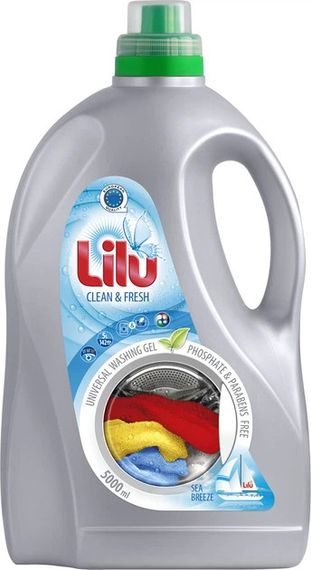 Гель для прання універсальний Lilu Washing Gel Universal Sea breeze 4820159426034 5 л