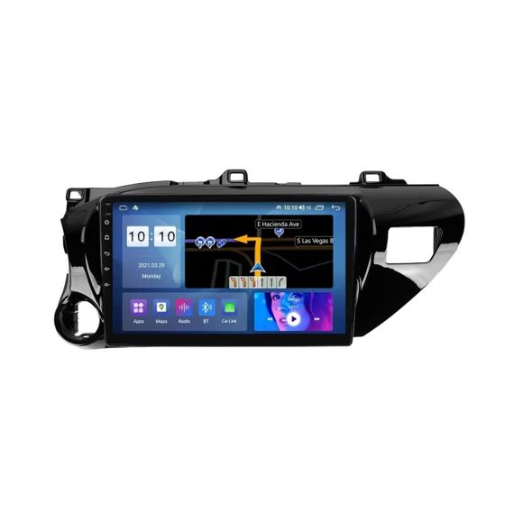 Штатна магнітола серії Mekede M400S під Toyota Hilux Pick Up AN120 2015-2020 (W2) 10 дюймів