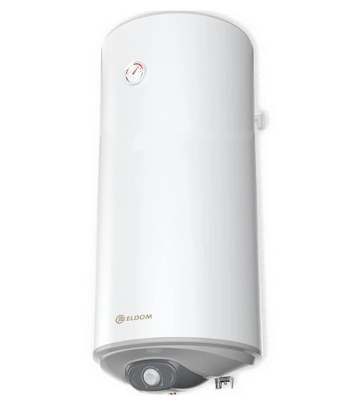 Водонагрівач Eldom EUREKA 100 л, 2,0 кВт, "сухий" ТЕН, вертикальний, циліндричний, білий (WV10046D)