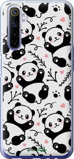 Чохол на Realme 6 Панди "4318t-1913-2448"