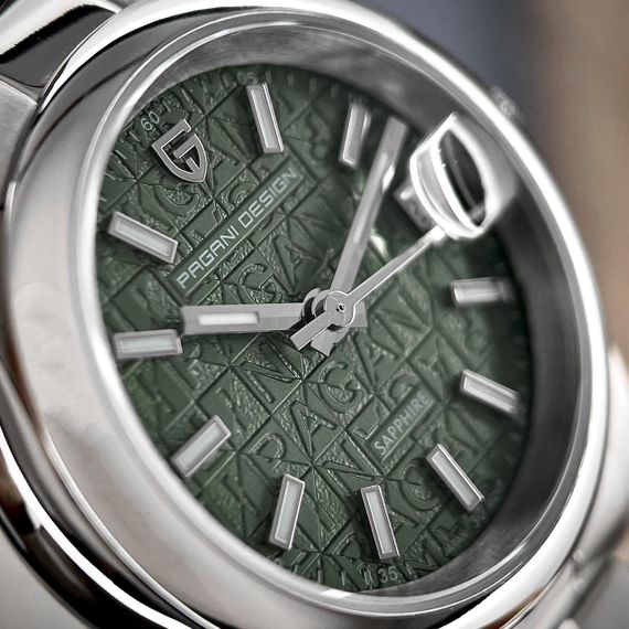 Жіночий годинник Pagani Design PD-1794L Silver-Green | Зображення 4