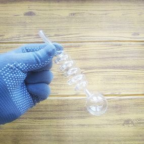 Стеклянная трубка Helix Oil Clear