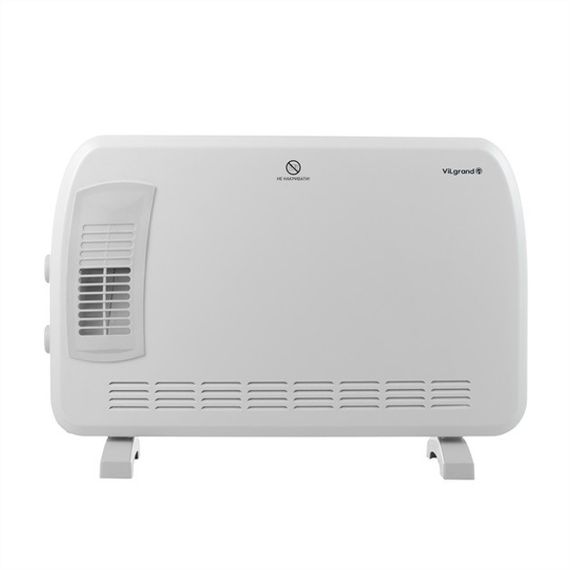 Конвектор електричний обігрівач ViLgrand VCH7133TR 2 кВт TURBO прискорений обігрів 6 NT-443 режимів 22м | Зображення 2