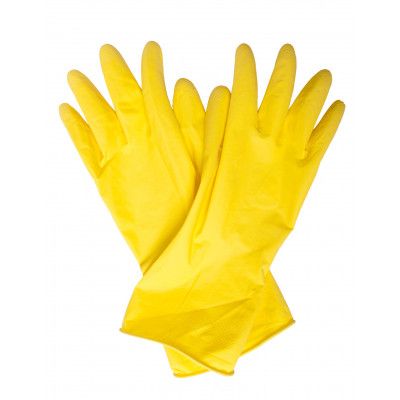 Перчатки хозяйственные Buroclean размер L 1 пара (4823078930743) | Зображення 1