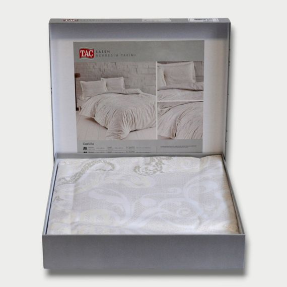 Постельное белье TAC Satin 200×220 см Castilla | Зображення 4