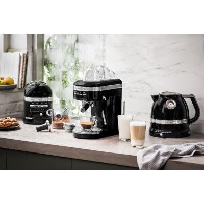 Рожковая кофеварка эспрессо KitchenAid 5KES6503EOB | Зображення 2