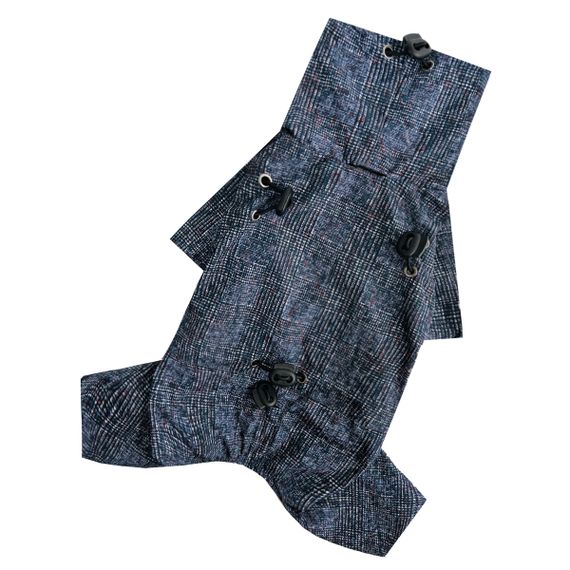 Дощовик з фіксаторами картатий M-123 | Зображення 1