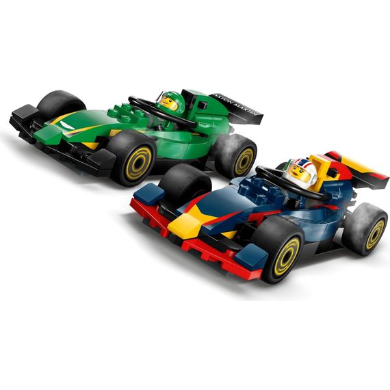 Конструктор LEGO City Вантажівка F1 з автомобілями RB20 та AMR24 (60445) | Зображення 3